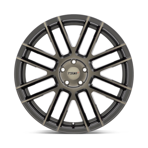 TSW MOSPORT Matte Black W/ Mach Dark Face 20x10 +40 5x114.3mm 76.1mm - Wheelwiz