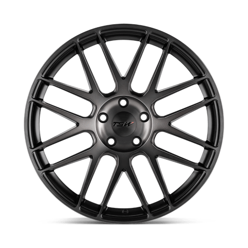 TSW NORD Semi Gloss Black Milled-machined Dark Tint Face 20x9 +35 5x112mm 66.6mm - WheelWiz