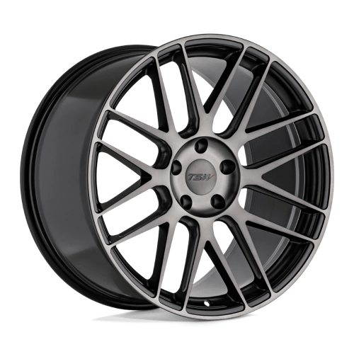 TSW NORD Semi Gl-black Mill Mach Dark 20x10.5 +32 5x112mm 66.6mm - Wheelwiz