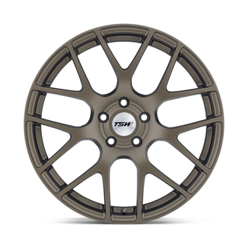 TSW NURBURGRING Matte Bronze 17x8 +35 5x114.3mm 76.1mm - WheelWiz