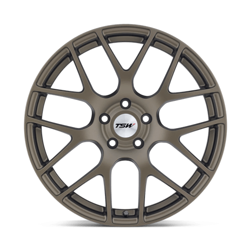 TSW NURBURGRING Matte Bronze 19x8 +35 5x120mm 76.1mm - Wheelwiz