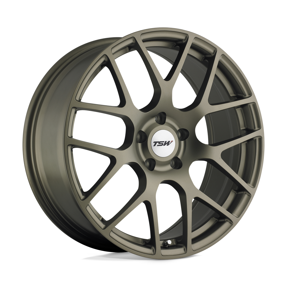 TSW NURBURGRING Matte Bronze 20x10 +54 5x112mm 72.1mm - WheelWiz
