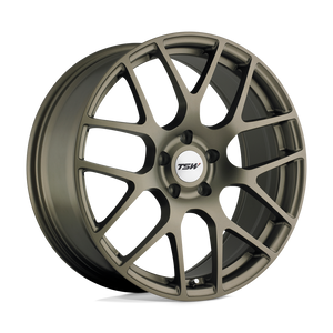 TSW NURBURGRING Matte Bronze 20x8.5 +20 5x114.3mm 76.1mm - WheelWiz