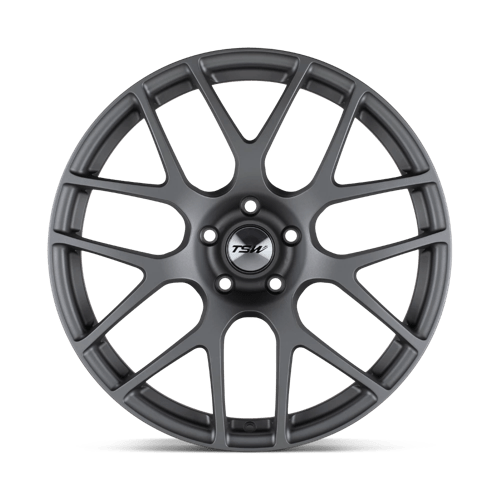 TSW NURBURGRING Matte Gunmetal 21x9 +25 5x120mm 76.1mm - WheelWiz