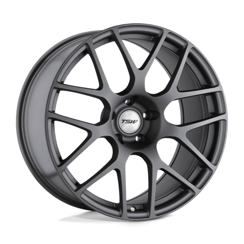 TSW NURBURGRING Matte Gunmetal 21x9 +40 5x108mm 63.4mm - WheelWiz