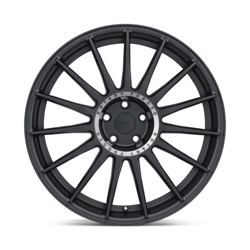 TSW PADDOCK Semi Gloss Black W/ Machined Tinted Ring 17x8 +35 5x112mm 72.1mm - WheelWiz