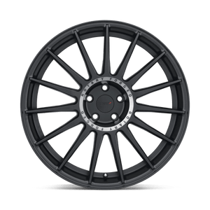 TSW PADDOCK Semi Gloss Black W/ Machined Tinted Ring 18x8.5 +42 5x112mm 66.6mm - WheelWiz