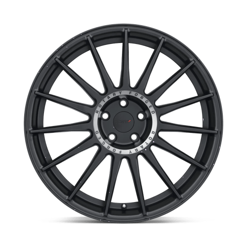TSW PADDOCK Semi Gloss Black W/ Mach Ring 20x10 +40 5x112mm 66.6mm - Wheelwiz