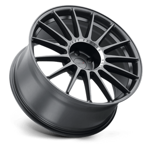 TSW PADDOCK Semi Gloss Black W/ Mach Ring 18x9.5 +39 5x120mm 76.1mm - Wheelwiz