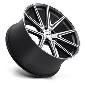 TSW ROUGE Gunmetal W/ Mirror Cut Face 20x10 +25 5x114.3mm 76.1mm - Wheelwiz