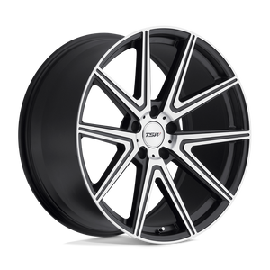 TSW ROUGE Gunmetal W/ Mirror Cut Face 17x8 +40 5x114.3mm 76.1mm - WheelWiz