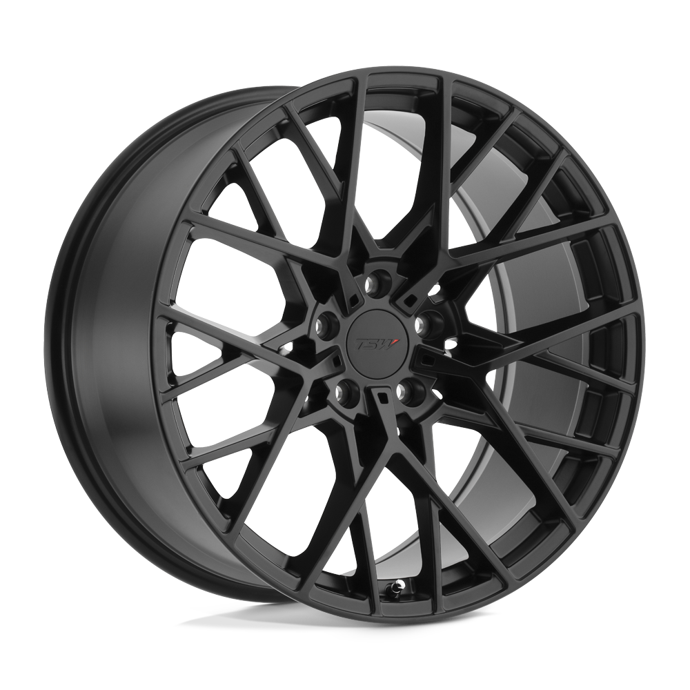 TSW SEBRING Matte Black 22x9 +32 5x120mm 76.1mm - WheelWiz