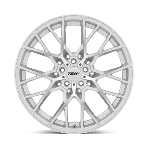 TSW SEBRING Silver W/  Mirror Cut Face 20x8.5 +20 5x120mm 76.1mm - Wheelwiz