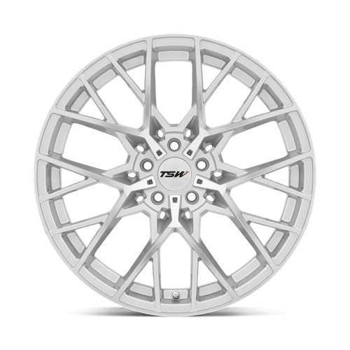 TSW SEBRING Silver W/  Mirror Cut Face 22x10.5 +35 5x120mm 76.1mm - WheelWiz