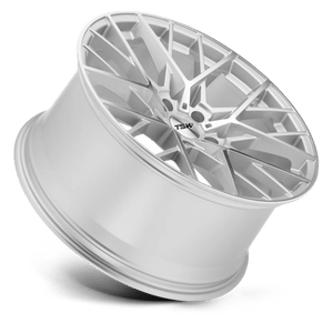 TSW SEBRING Silver W/  Mirror Cut Face 19x8.5 +35 5x100mm 72.1mm - Wheelwiz