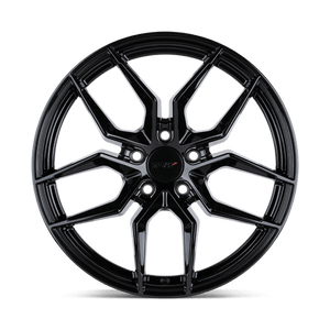 TSW SILVANO Gloss Black 19x9.5 +40 5x112mm 66.6mm - WheelWiz