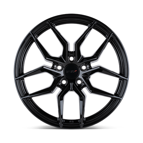 TSW SILVANO Gloss Black 20x8.5 +32 5x112mm 66.6mm - WheelWiz