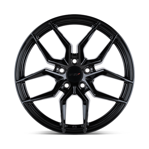 TSW SILVANO Gloss Black 20x10 +40 5x112mm 66.6mm - Wheelwiz