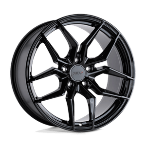 TSW SILVANO Gloss Black 19x9.5 +20 5x120mm 76.1mm - WheelWiz