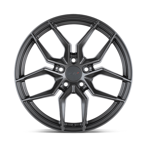TSW SILVANO Gloss Gunmetal 19x8.5 +42 5x112mm 66.6mm - WheelWiz