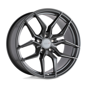 TSW SILVANO Gloss Gunmetal 17x8 +32 5x112mm 66.6mm - WheelWiz