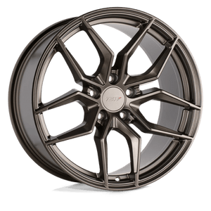 TSW SILVANO Matte Bronze 20x10 +25 5x114.3mm 76.1mm - WheelWiz