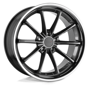 TSW SWEEP Gloss Gunmetal W/ Ss Lip 18x9.5 +40 5x112mm 66.6mm - Wheelwiz