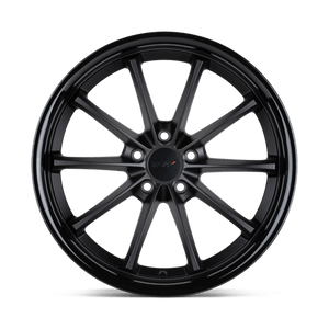 TSW SWEEP Matte Black W/ Gloss Black Lip 19x9.5 +40 5x120mm 76.1mm - WheelWiz