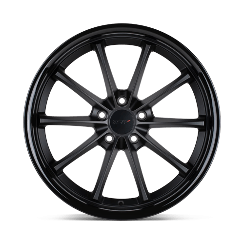 TSW SWEEP Matte Black W/ Gloss Black Lip 20x8.5 +30 5x114.3mm 76.1mm - Wheelwiz