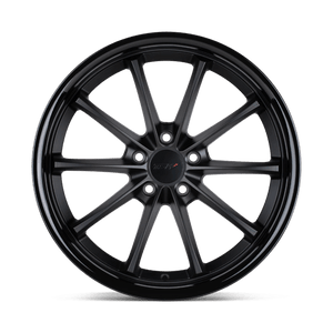 TSW SWEEP Matte Black W/ Gloss Black Lip 20x8.5 +30 5x114.3mm 76.1mm - Wheelwiz