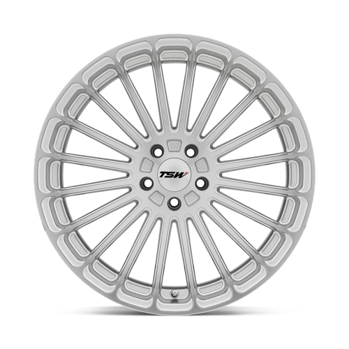 TSW TURBINA Titanium Silver Mirror Cut Fc 22x10.5 +42 5x108mm 72.1mm - Wheelwiz