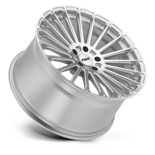 TSW TURBINA Titanium Silver Mirror Cut Fc 22x11 +25 5x120mm 76.1mm - Wheelwiz