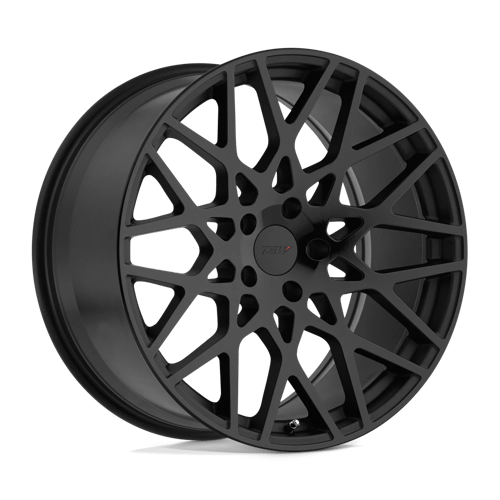TSW VALE Double Black - Matte Black W/ Gloss Black Face 18x8.5 +40 5x120mm 76.1mm - WheelWiz