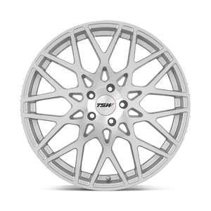 TSW VALE Silver W/ Mirror Cut Face 17x8 +40 5x108mm 72.1mm - Wheelwiz
