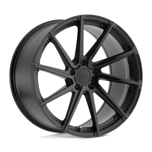 TSW WATKINS Double Black - Matte Black W/ Gloss Black Face 18x8.5 +30 5x114.3mm 76.1mm - WheelWiz