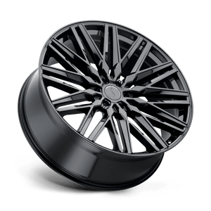 Status ADAMAS Gloss Black 26x10 +25 6x139.7mm 112.1mm - WheelWiz