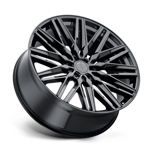 Status ADAMAS Gloss Black 20x9 +15 6x114.3mm 76.1mm - WheelWiz