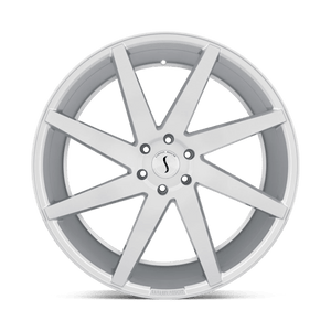 Status BRUTE Silver W/ Brushed Machined Fc 26x10 +30 6x135mm 87.1mm - Wheelwiz