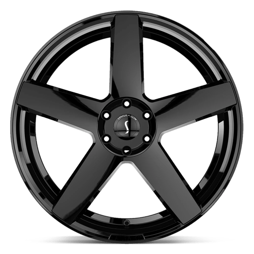 Status EMPIRE Gloss Black 24x9.5 +25 5x127mm 74.1mm - WheelWiz