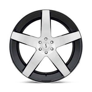 Status EMPIRE Gloss Black W/ Machined Face 22x9.5 +15 6x139.7mm 78.1mm - Wheelwiz