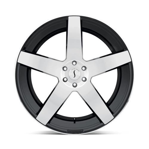 Status EMPIRE Gloss Black W/ Machined Face 24x9.5 +15 6x139.7mm 78.1mm - WheelWiz