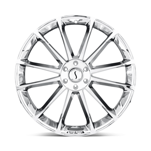 Status GOLIATH Chrome 22x9.5 +30 5x120mm 76.1mm - WheelWiz