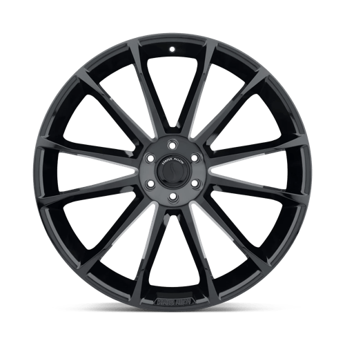 Status GOLIATH Gloss Black 22x9.5 +30 5x120mm 76.1mm - Wheelwiz
