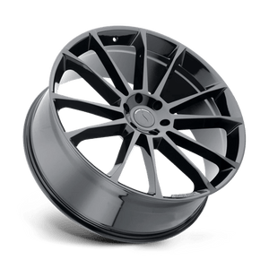 Status GOLIATH Gloss Black 22x9.5 +30 5x114.3mm 76.1mm - Wheelwiz
