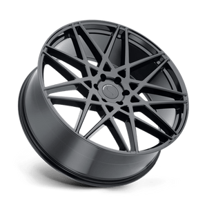 Status GRIFFIN Gloss Black 24x9.5 +15 5x115mm 76.1mm - WheelWiz