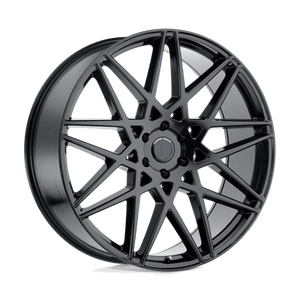 Status GRIFFIN Gloss Black 24x9.5 +15 5x115mm 76.1mm - Wheelwiz