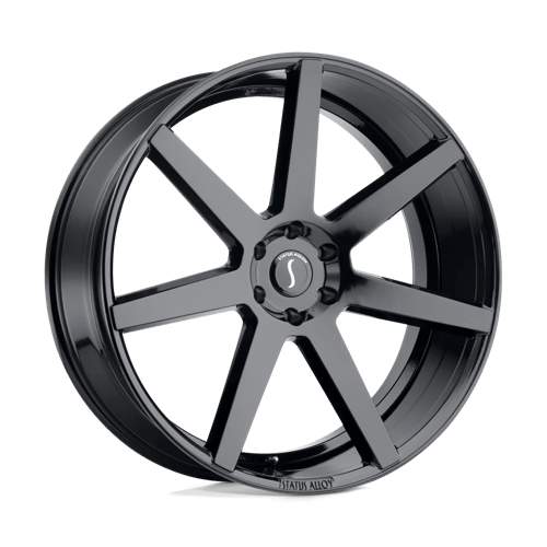 Status JOURNEY Gloss Black 24x10 +15 6x139.7mm 108mm - WheelWiz