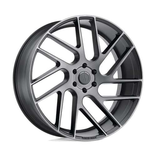 Status JUGGERNAUT Carbon Graphite 22x9.5 +25 5x127mm 76.1mm - Wheelwiz