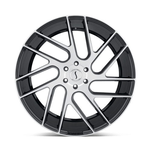Status JUGGERNAUT Gloss Black W/ Machined Face 24x9.5 +15 6x139.7mm 112.1mm - Wheelwiz