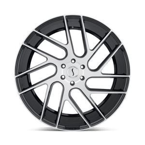 Status JUGGERNAUT Gloss Black W/ Machined Face 26x10 +15 6x139.7mm 112.1mm - Wheelwiz